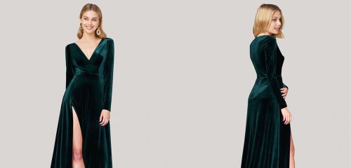 Wholesale Prom Dresses Canada with Sleeves