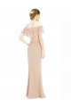 Wholesale Champagne A-Line Off the Shoulder Long Prom Dress Canada