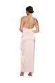 Wholesale Low Back Pink A-Line One Shoulder Long Prom Dress Canada
