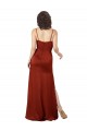 Wholesale Low Back Red A-Line Square Neck Long Prom Dress Canada