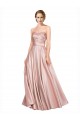 Wholesale Low Back A-Line Strapless Long Black Tie Prom Dress Canada