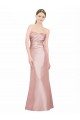 Wholesale Low Back A-Line Strapless Long Prom Dress Canada