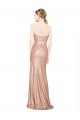 Wholesale Low Back Rose Gold A-Line Sweetheart Long Prom Dress Canada