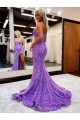 Wholesale Lavender A-Line Sweetheart Court Train Homecoming Dress Canada