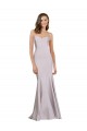 Wholesale Arctic Lilac Mermaid Strapless Long Prom Dress Canada