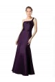 Wholesale Grape Mermaid One Shoulder Long Prom Dress Canada