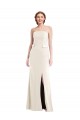 Wholesale Ivory Trumpet Strapless Long Prom Dress Canada