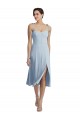 Wholesale Light Sky Blue A-Line Sweetheart Midi Length Prom Dress Canada