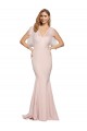 Wholesale Low Back Mauve Sheath Sweetheart Long Prom Dress Canada