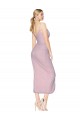 Wholesale V-Back Primrose Mermaid High Neck Knee Length High Low Prom Dress Canada