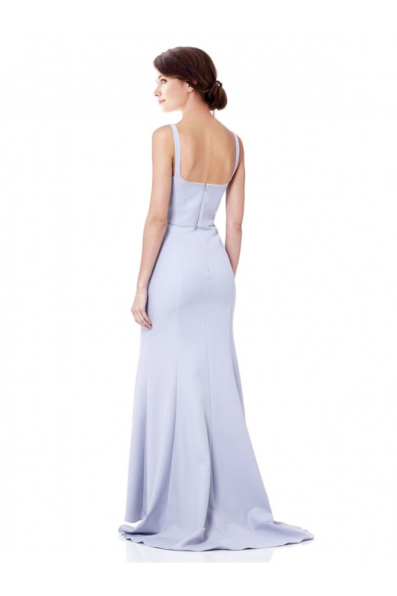 Wholesale Light Sky Blue Mermaid High Neck Long Prom Dress Canada