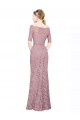Wholesale Mermaid Off the Shoulder Long Lace Prom Dress Canada