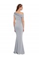 Wholesale Grey Mermaid One Shoulder Long Prom Dress Canada