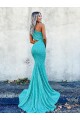 Wholesale Mermaid One Shoulder Sweep Train Prom Dress Canada