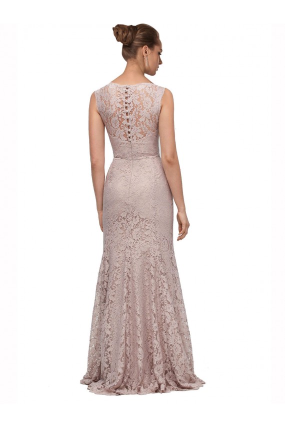 Wholesale Mermaid Scoop Neck Long Prom Dress Canada