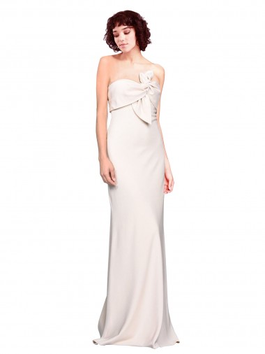 Wholesale Mermaid Strapless Long Prom Dress Canada