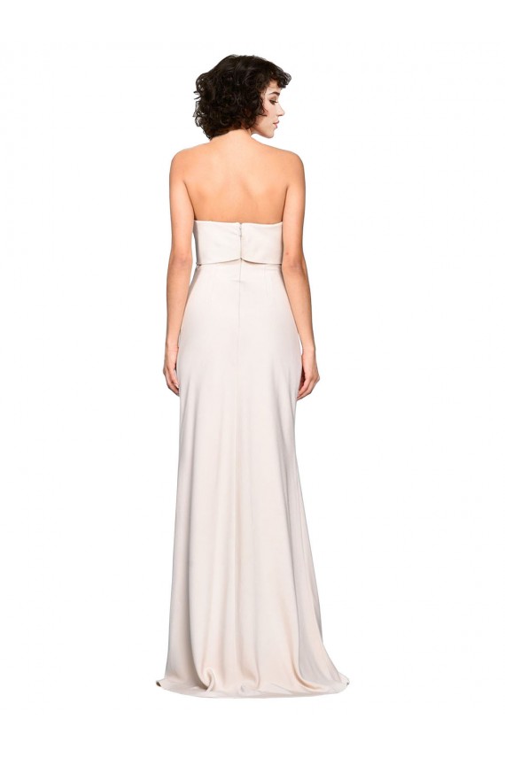 Wholesale Mermaid Strapless Long Prom Dress Canada