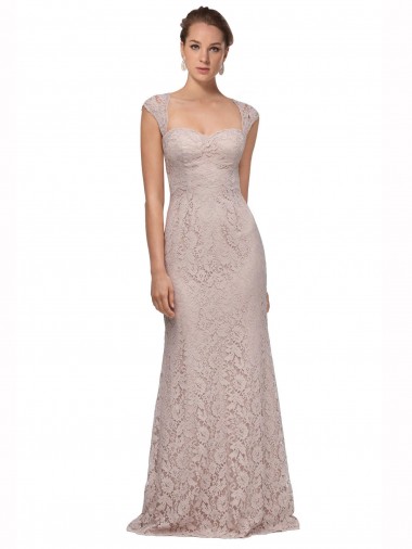 Wholesale Mermaid Sweetheart Long Lace Prom Dress Canada