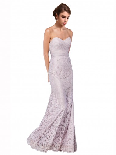 Wholesale Mermaid Sweetheart Long Prom Dress Canada