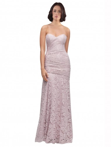 Wholesale Mermaid Sweetheart Long Lace Evening Prom Dress Canada