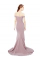 Wholesale Dusty Pink Mermaid Sweetheart Sweep Train Prom Dress Canada