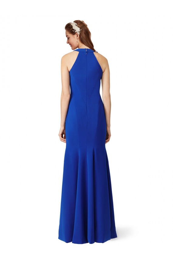 Wholesale Royal Blue Mermaid V-Neck Long Prom Dress Canada