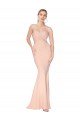 Wholesale Nude Mermaid High Neck Long Prom Dress Canada