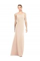 Wholesale Open Back Nude Trumpet Bateau Neck Long Prom Dress Canada