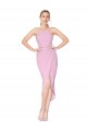 Wholesale Orchid Mermaid High Neck Knee Length Prom Dress Canada
