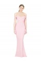 Wholesale Low Back Pink A-Line Strapless Long Prom Dress Canada