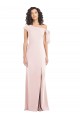 Wholesale Pink Trumpet Off the Shoulder Long Prom Dress Canada