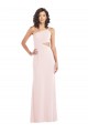 Wholesale Pink Trumpet One Shoulder Long Prom Dress Canada
