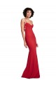 Wholesale Red Mermaid Spaghetti Straps Long Prom Dress Canada