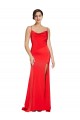Wholesale Low Back Red Sheath Strapless Long Prom Dress Canada
