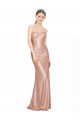 Wholesale Low Back Rose Gold A-Line Sweetheart Long Prom Dress Canada
