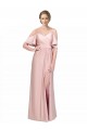 Wholesale Low Back Sheath Off the Shoulder Long Prom Dress Canada
