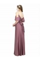 Wholesale Low Back Sheath Off the Shoulder Long Prom Dress Canada