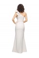 Wholesale Ivory Sheath One Shoulder Long Prom Dress Canada