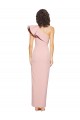 Wholesale Mauve Sheath One Shoulder Long Prom Dress Canada