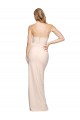 Wholesale Low Back Nude Sheath Strapless Long Prom Dress Canada