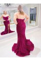 Wholesale Sheath Sweetheart Sweep Train Prom Dress Canada