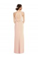 Wholesale Open Back Nude Trumpet Halter Neck Long Prom Dress Canada