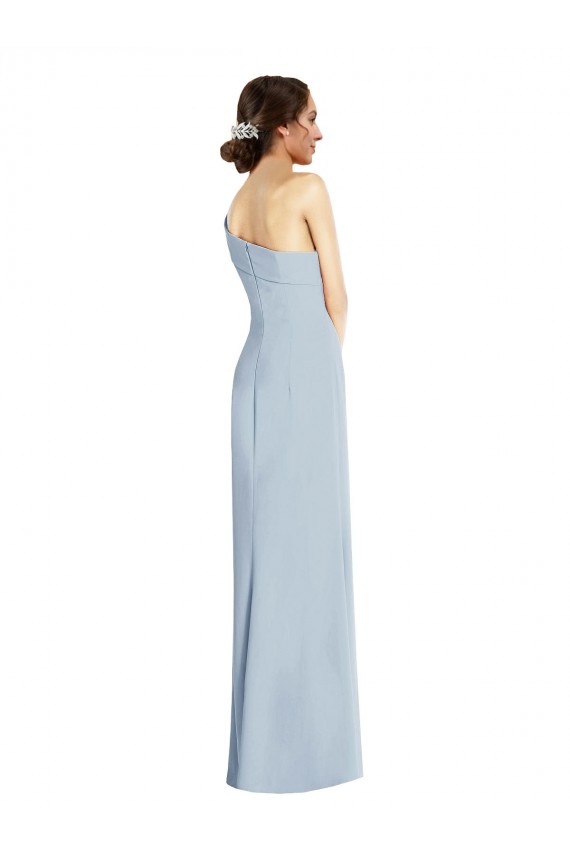 Wholesale Light Sky Blue Trumpet Off the Shoulder Long Prom Dress Canada