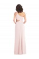 Wholesale Pink Trumpet One Shoulder Long Prom Dress Canada