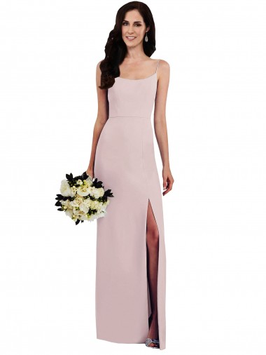 Wholesale V-Back Trumpet Spaghetti Straps Long Prom Dress Canada