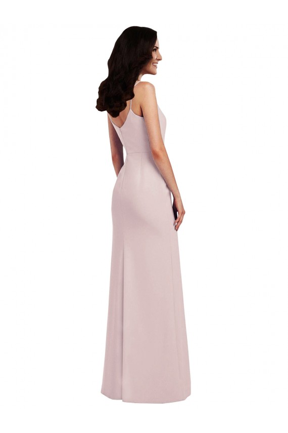 Wholesale V-Back Trumpet Spaghetti Straps Long Prom Dress Canada